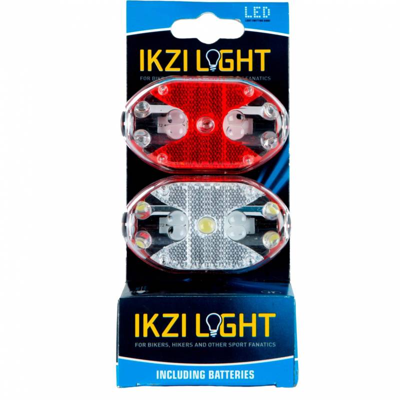 IKZI Light verlichtingsset ovaal 5 led batterij