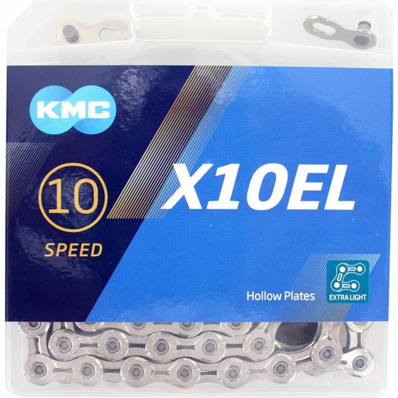 KMC ketting X10EL silver 114s