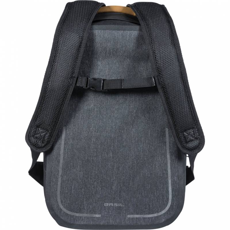 Basil backpack Urban dry charcoal melee