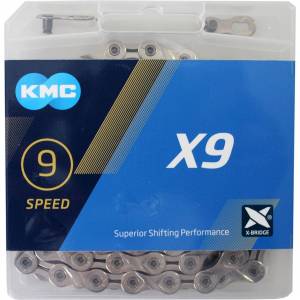 KMC ketting X9 silver 114s