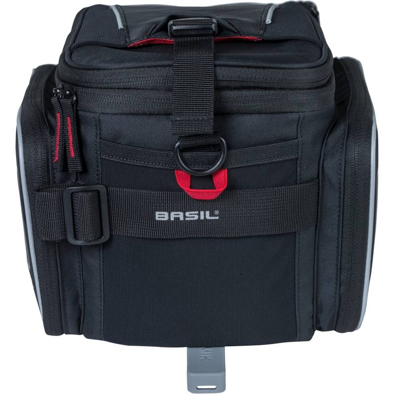 Basil bagagedragertas Sport design trunkbag zwart MIK