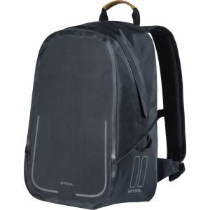 Basil backpack Urban dry matt black