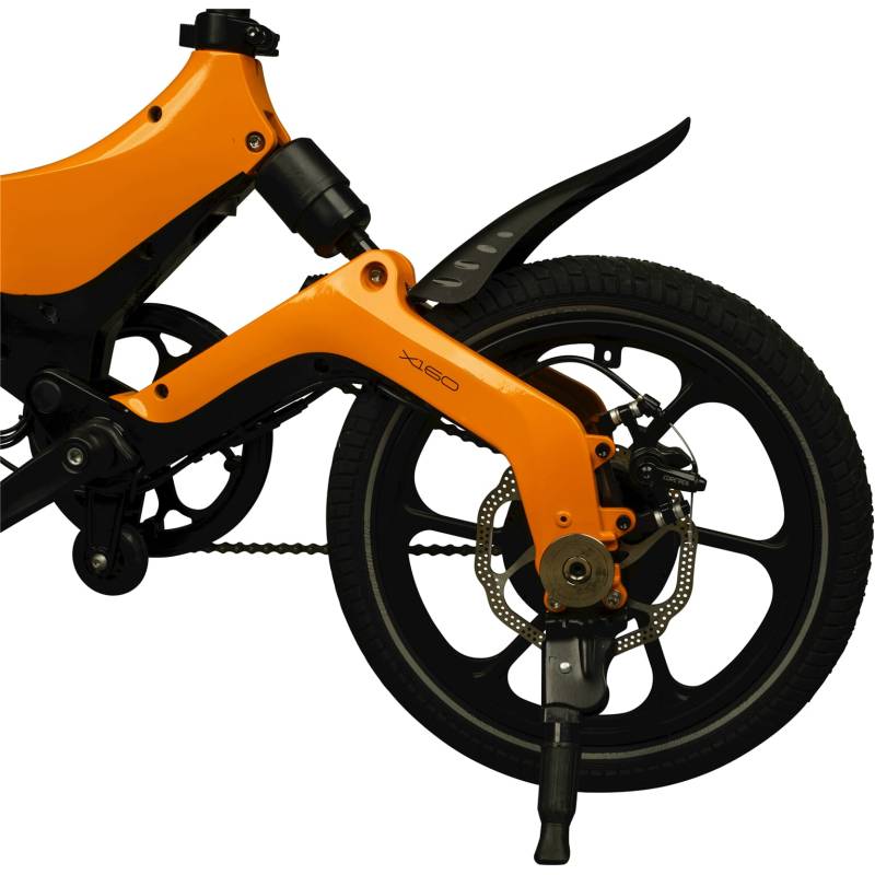 Bohlt elektrische vouwfiets X160 oranje