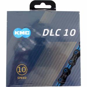 KMC ketting DLC10 black/blue 116s