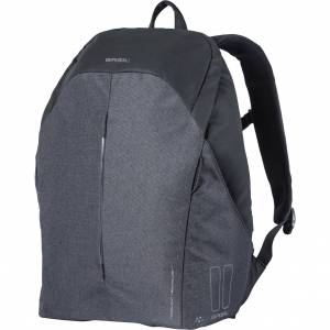 Basil backpack B-safe led graphite black