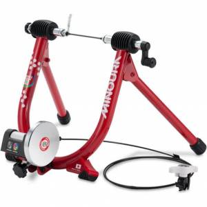 Minoura fietstrainer LiveRide LR341 +remote 24>700x45C rood