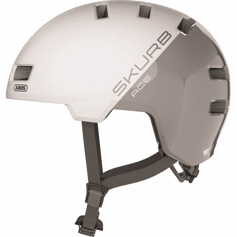Abus helm Skurp ACE silver white S 52-56