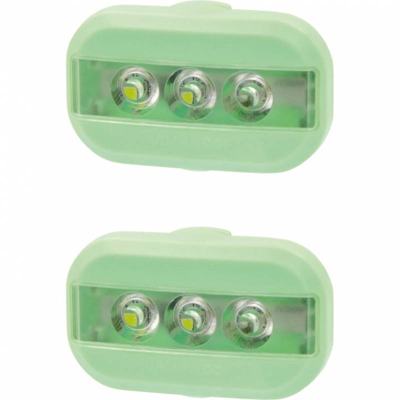 Urban Proof verlichtingsset Clip batterij pastel groen
